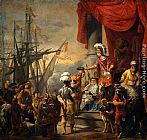 Ferdinand Bol Aeneas at the Court of Latinus painting